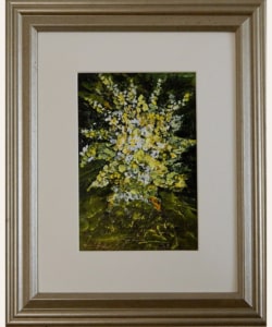 003 White and Green Flowers in a Vase