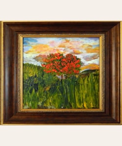 009 Abstract Apple Tree