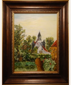 016 Garden with Steeple Montfoucault